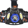 Headlight  T6 LED Headlamp Rechargeable Headlight, Head Torch Light Lamp