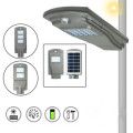 40W Stock price !!! Solar Powered Radar Sensor Light Control LED Street Light Outdoor Waterproof