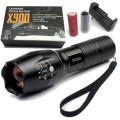 Rechargeable Led Cree  Torch Zoomable x900 Flashlight