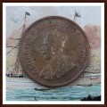 SA. Half Penny 1929, Condition as per photo.