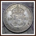1932 Uni. of S. A. 2 1/2 Shillings, Circulated Coin,  , Judge Cond. for Yourself, as per Photo.