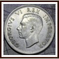 1937 Uni. of S. A. 2 1/2 Shillings, Circulated Coin,  , Judge Cond. for Yourself, as per Photo.