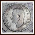 1949 Uni. of S. A. 2 Shillings, Extremely Rare, Circ. Coin, Judge Cond. for Yourself, as per Photo.