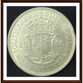 1940 Uni. of S. A. 2 1/2 Shillings, Circulated Coin, Judge Cond. for Yourself, as per Photo.