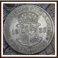 1937 Uni. of S. A. 2 1/2 Shillings, Circulated Cond. Judge Cond. for Yourself, as per Photo.