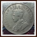 1923 Uni. of S. A. 2 1/2 Shillings, Circulated Coin, Judge Cond. for Yourself, as per Photo.