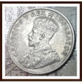 1933 Uni. of S. A. 2 Shillings, Circulate Coin. Judge Cond. for Yourself, as per Photo.