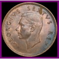 1950 Union of S.A: Excellent Penny in High Grade, Hard to Find in this Conditions.