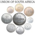 1960 Union of  S. A : Set of UNC and Circulated Coins,  Excellent Coins, as per Photo.