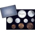 1960 Union of  S. A : Set of UNC and Circulated Coins,  Excellent Coins, as per Photo.
