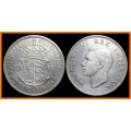 1940 Union of S.A. 2 1/2 Shillings  in (Cleaned Conditions), Description Below, as per Photo.