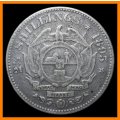 1895 : Z.A.R.. : Two and a Half Shillings : Circulated Coin, as per Photo.