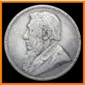 1892 : Z.A.R.. : One Shilling : Circulated Coin, as per Photo.