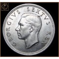 1950 Union of S.A. : Five Shillings: Excellent Coin in Almost UNC Condition, As per Photo.