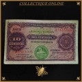 Portuguese : Mozambique Banknote : S. Tome e Principe : 10 Centavos: 5 NOVEMBRO 1914.