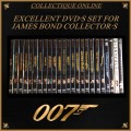 EXCELLENT 20 DVD`S SET FOR   JAMES BOND COLLECTOR`S (ISSUE 2006). As per Photo.