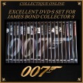 EXCELLENT 20 DVD`S SET FOR   JAMES BOND COLLECTOR`S (ISSUE 2000). As per Photo.