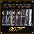 EXCELLENT 20 DVD`S SET FOR   JAMES BOND COLLECTOR`S (ISSUE 2000). As per Photo.