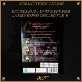 EXCELLENT 5 DVD`S SET FOR   JAMES BOND COLLECTOR`S (ISSUE 2006). As per Photo.