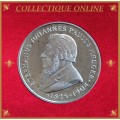 1954 : (STG) Silver Medallion : Unveiling of the Paul Kruger Statue. DESCRIP. BELOW.