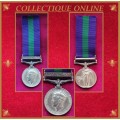 1918-1962 : General Service  Medal : Clasp : S.E.ASIA 1945-1946 : (Unname). As Per Photo.