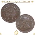 1898 Z.A.R. : PENNY : Coin Circulated in Good Coinditions.  As per Photo.