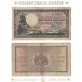 S. A. Bank Note : ONE POUND-EEN POND : J POSTMUS : 2 SEPTIEMBER 1939 - ONLY ISSUE.  As per Scann.