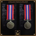 United Kingdom  : War Medal  : AN NAME  : WW II. FULL SIZE.