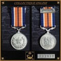 SADF : GENERAL SERVICE MEDAL : NUMBERED 033432  : FULL SIZE : As Per Photo.