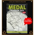NEW IN HARD COVER!!!2024 :  Medal Year Book : The Independent Price Guide and Collector`s Handbook.