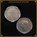 1946 : UNION S. A : 1 SHILLING : RARE IN HIGH GRADE  VERY LOW Minted 26.924 : GRADED by S.A.N.G.S.