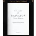 2004 :  NAPOLEON The Songs of Departure : By MAX GALLO. SOFT COVER . As Per Photo.