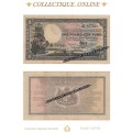 S. A. Bank Note : ONE POUND-EEN POND : MH de KOCK : DATE 18  NOVEMBER 1946  - FIRST ISSUE.