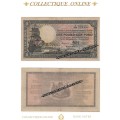 S. A. Bank Note : ONE POUND-EEN POND : MH de KOCK : DATE 16  APRIL 1947 - FIRST ISSUE.