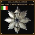 ITALY : RARE :  The Order of Saints Maurice and Lazarus : Grand Cross Breast Star. As Per Photo.