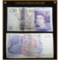 Great Britain : 20 POUNDS : DATE 2006 : This Note, is in  CIRCULATED CONDITION.