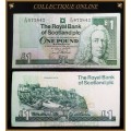 THE ROYAL BANK OF SCOTLAND plc: ONE POUND : DATE : 24TH FEBRUARY 1993. As per Photo.