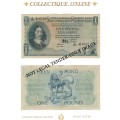 S. A. Bank Note : ONE POUND/EEN POND :  M. H. DE KOCK : DATE: 18. 11. 58. : THIRD ISSUE.