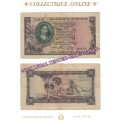 S. A. Bank Note : TWINTIG RAND/TWENTY RAND :  G. RISSIK : DATE 1962 : ONLY ISSUE.