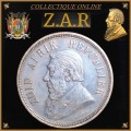 1898 : Z.A.R. : PENNY : Coin in Circulated Condition, MINTED: 262.830. As per Photo.