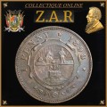 1898 : Z.A.R. : PENNY : Coin Circulated in Good Condition, MINTED: 262.830. As per Photo.