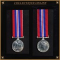 United Kingdom  : War Medal  : MINIATURE : IN EXCELLENT CONDITION. As Per Photo.