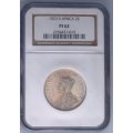 RARE -1923 UNION 2 SHILLING - PF62 - NGC - HERNS VALUE IS R5,500 IN PROOF