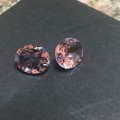 5.60cts - PINK TOURMALINE PAIR - OVAL CUT - TOP MID PINK COLOR - PAIR - BID PER STONE- 2 AVAIL.