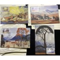 1989 PRETORIA - POSTCARD SET OF 4 -SEALED UNTIL OPENED TO TAKE PICTURES - LIKE NEW - BID PER CARD x4