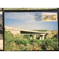 1984 POSTCARD SET OF 4 - BRIDGES OF SA - LIKE NEW - BID PER CARD x4 - UN-USED