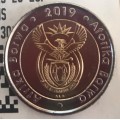 2019 RSA - R5 COIN - 25 YEARS OF DEMOCRACY - SOUTH AFRICA - Brilliant **UNC** from sealed bag -