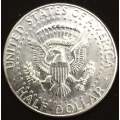 1964 USA - KENNEDY 1/2 DOLLAR **ACCENTED HAIR** -1/2oz SILVER - BRILLIANT UNC - 5 AVAILABLE