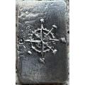 2024 KL BAR - HAND POURED PIRATE BARS - 999 PURE SILVER *SHIP* & *ANCHOR* 34gr+ - 2 TYPES