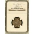 1924 UNION SA 1 SHILLING MS62 - NGC GRADED-BOOK VALUE - R20,000 IN UNC ungraded